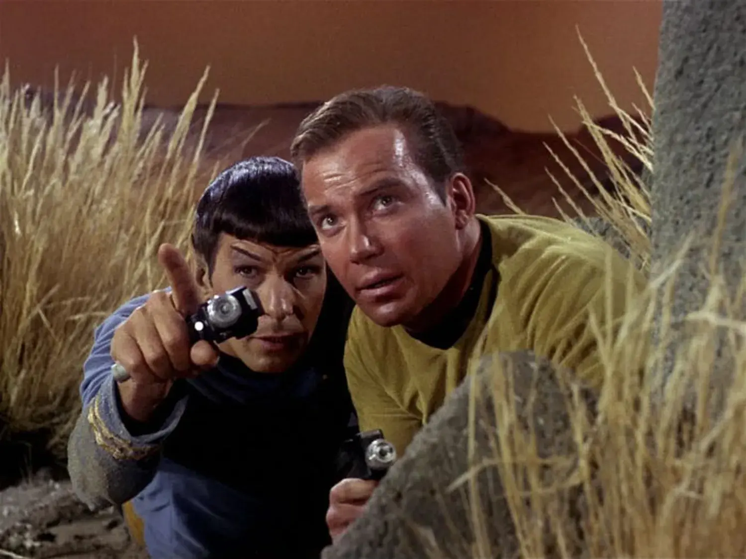 Spock and Kirk